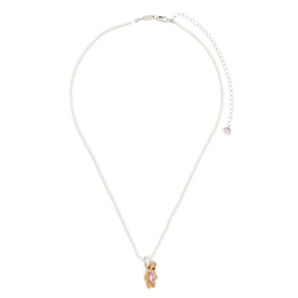 Yvmin White Necklaces Women